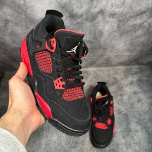 Size 7Y | Jordan 4 Red Thunder No Box| Pre-Owned